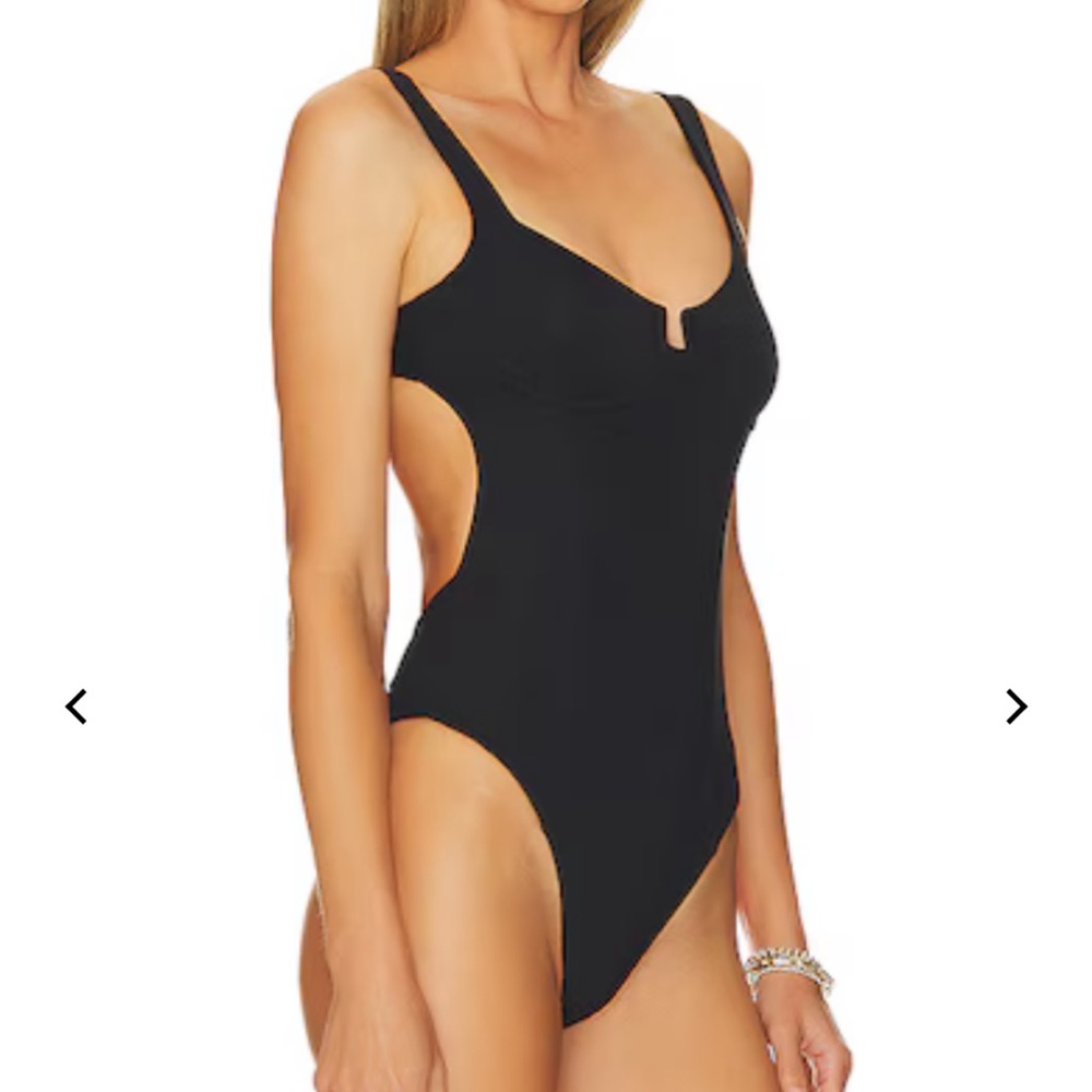 L*Space Black One-Piece Swimsuit